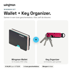 Wingman Set: Wingman Wallet en Key Organizer in luxe geschenkdoos