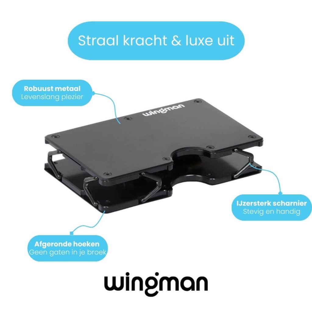 Wingman wallet kracht en luxe