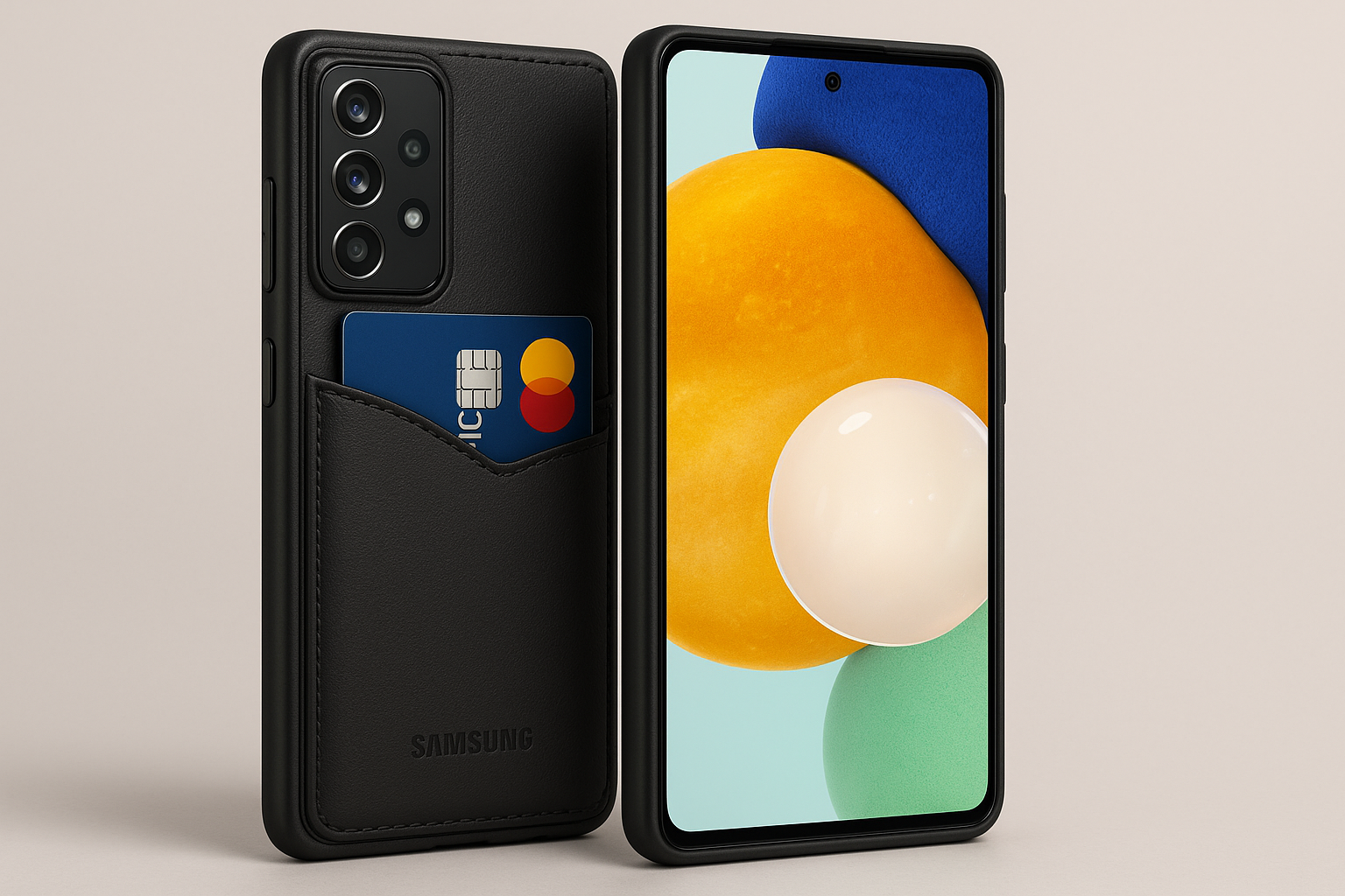 Samsung A52 hoesje met pasjeshouder