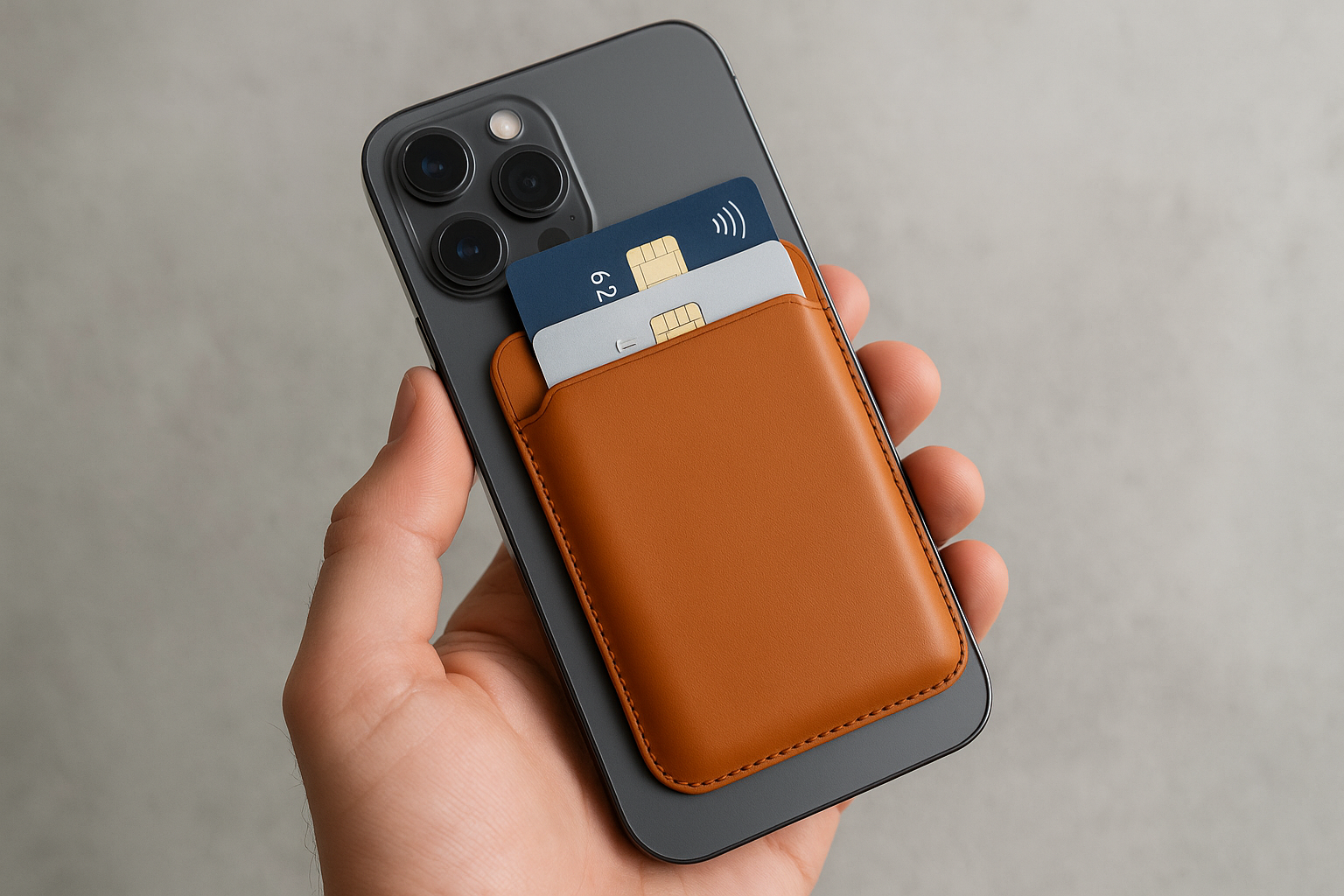 Magnetische pasjeshouder