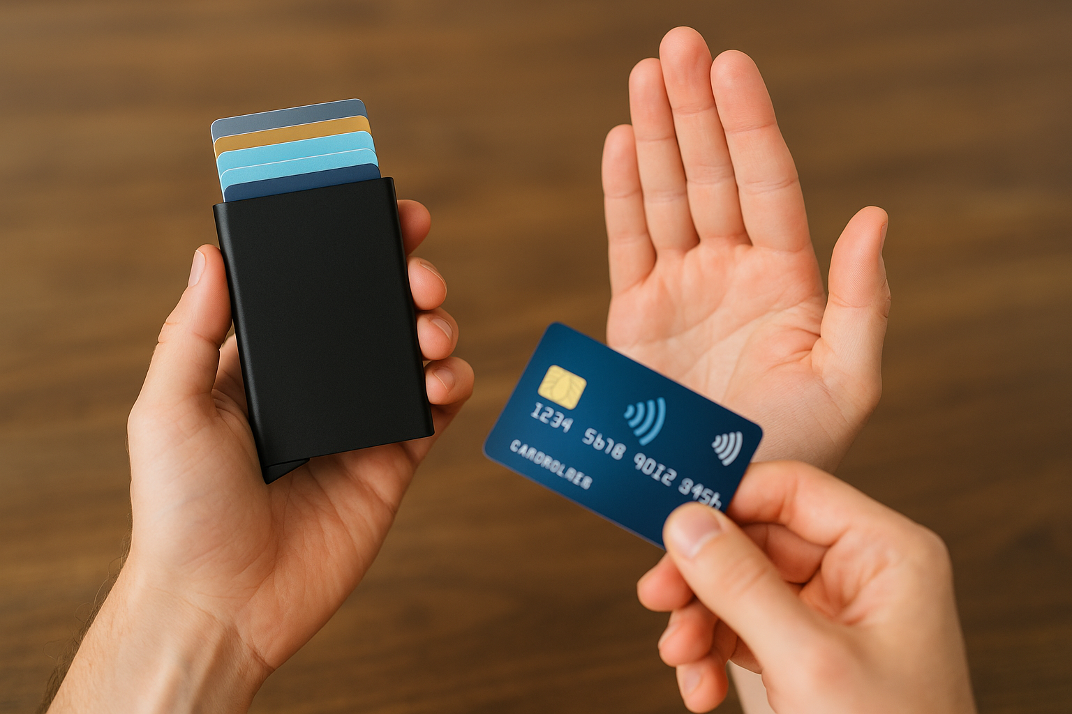 Anti skim pasjeshouder