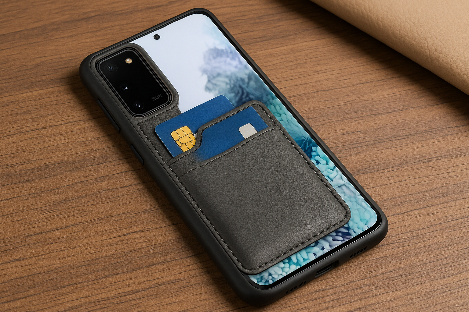 Samsung S20 hoesje met pasjeshouder