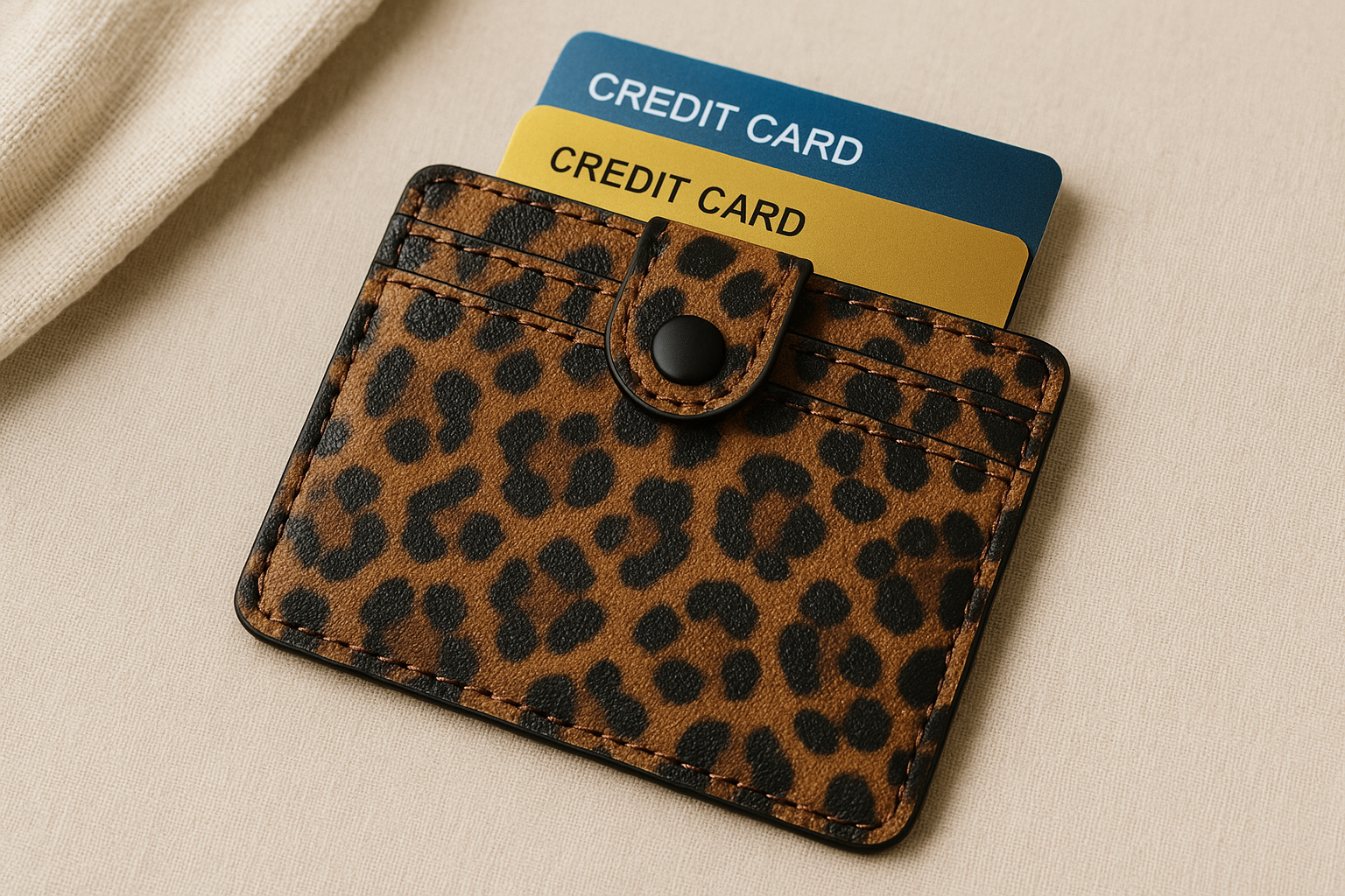 Pasjeshouder panterprint